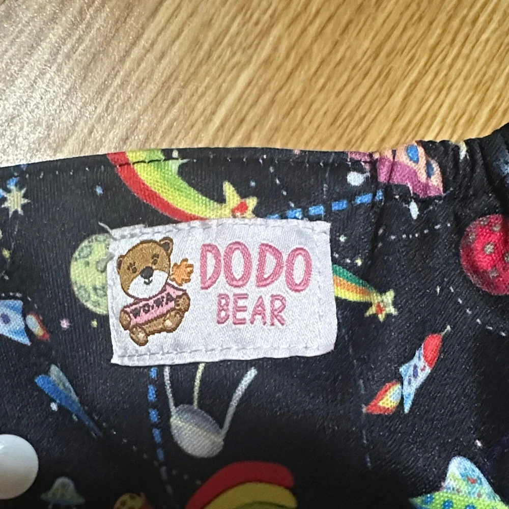 Pop Black Space Adventure Diaper Cover